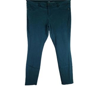 Soho 18 Skinny Jeans Teal Green Slim Stretch Denim